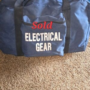 Navy Blue Electrical Gear Bag